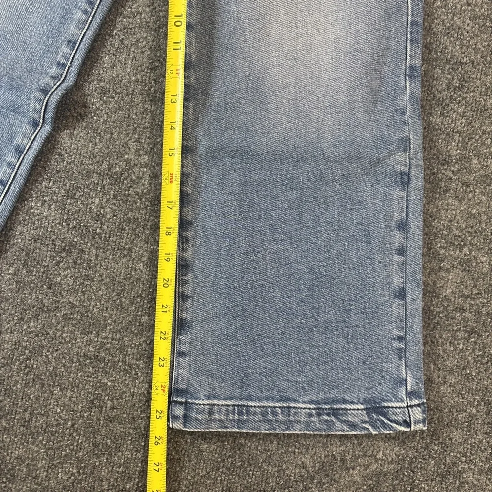 NYDJ Womens Size 4 Blue Jeans Denim Ankle High Pockets Primland NEW